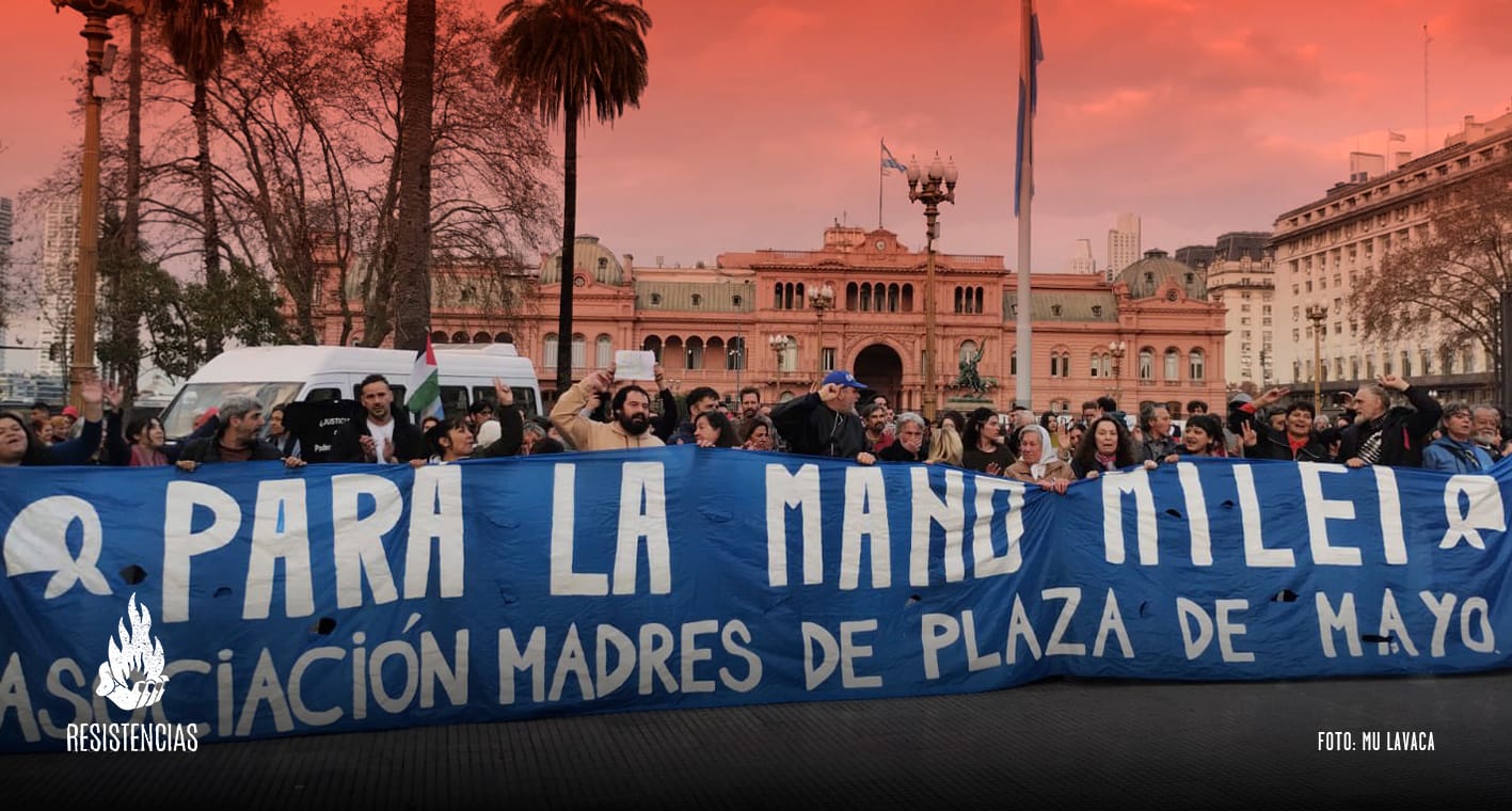 Ronda de Madres por los presos políticos de Milei