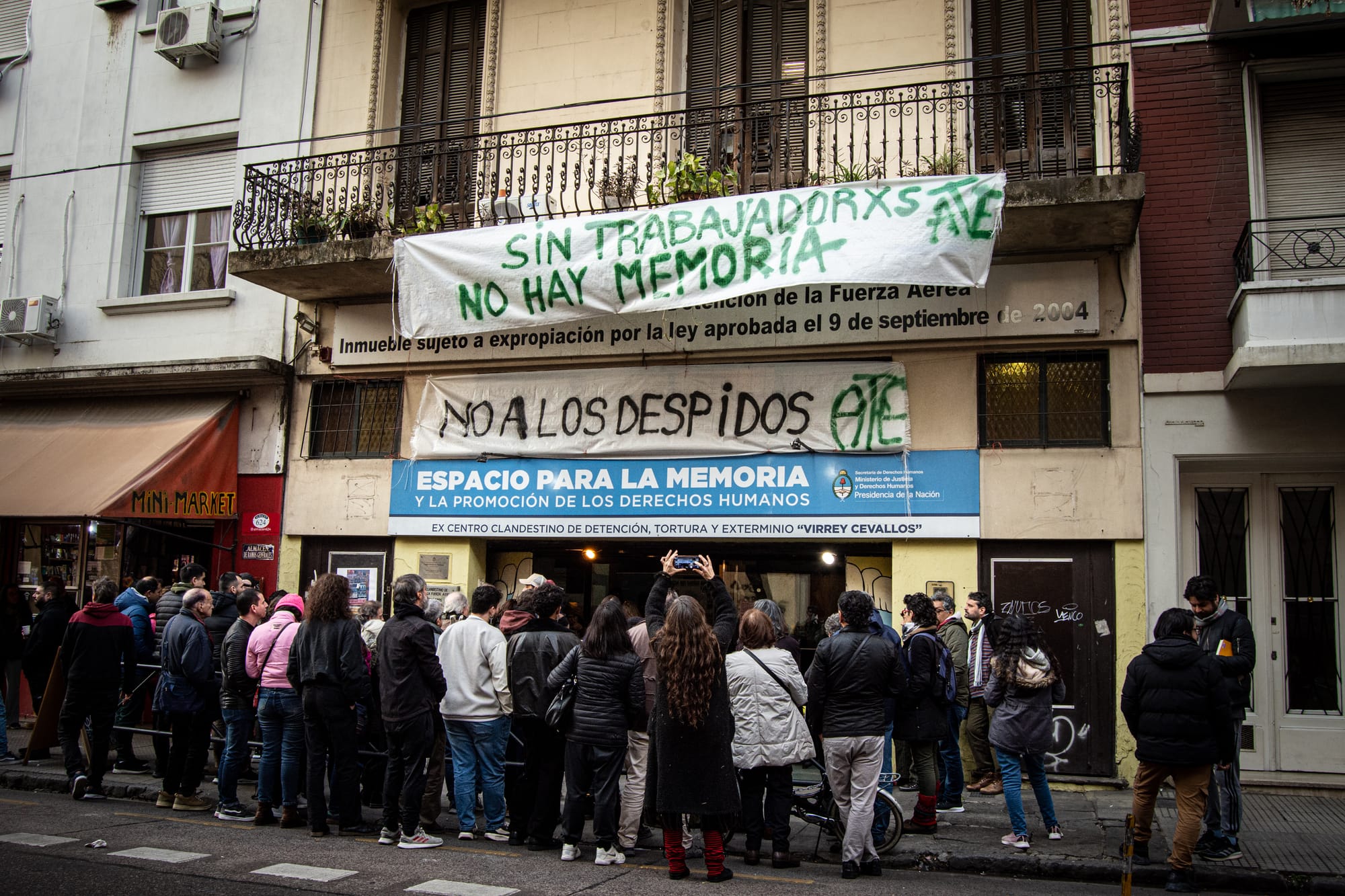 "La memoria es nuestra": Realizaron un festival en defensa del Espacio para la Memoria "Virrey Cevallos"